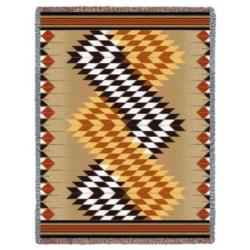 Whirl Wind Sand Tapestry Throw